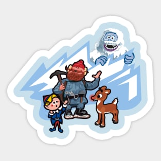 Rudolph - Douse the light! Sticker